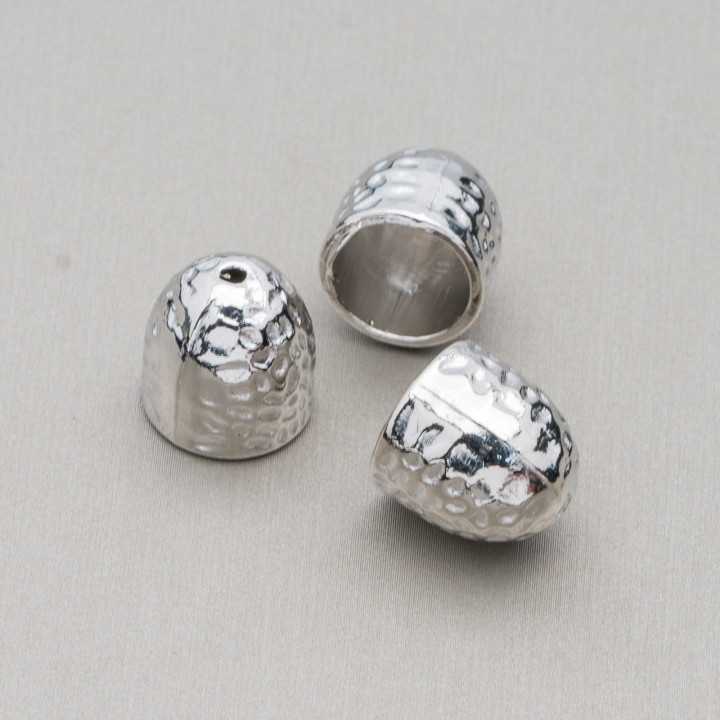 Geschmiedete Messingbecher 16mm 32St. Rhodium
