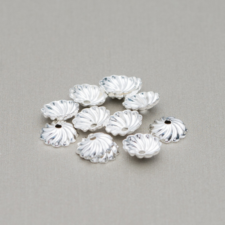 Gobelets Spirale Laiton 7mm 60gr 600pcs Argent