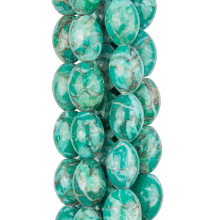 Arroz Liso Jaspe Imperial Verde 10x14mm