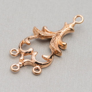 Conector espaciador Araña de latón 13x33mm 60pcs Bronce