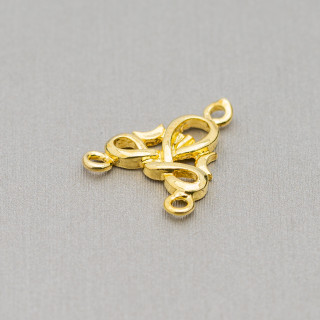 Brass Chandelier Connector Spacer 15x18mm 80pcs Golden