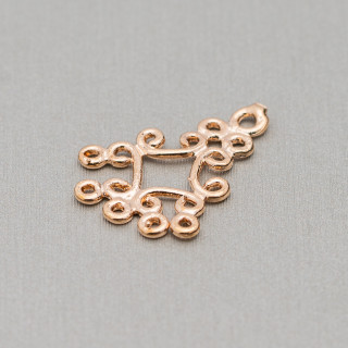 Μπρούτζινο Βύσμα Πολυέλαιου Αποστάτης 15x22mm 80τμχ Μπρονζέ