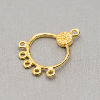 Brass Chandelier Connector Spacer 18x23mm 80pcs Golden