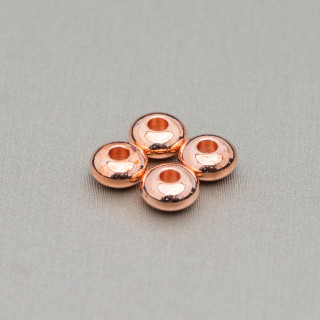 Arandelas Espaciadoras Latón 4,0x2,0mm 150gr (1350uds) Oro Rosa