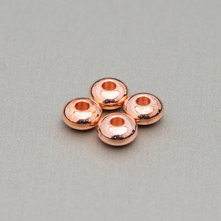 Brass Washer Spacer 4.0x2.0mm 150gr (1350pcs) Rose Gold