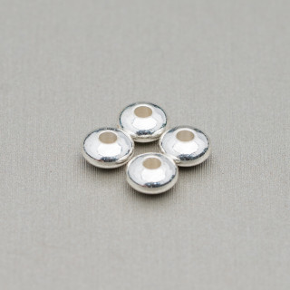 Brass Washer Spacer 6.0x3.0mm 150g (350pcs) Silver