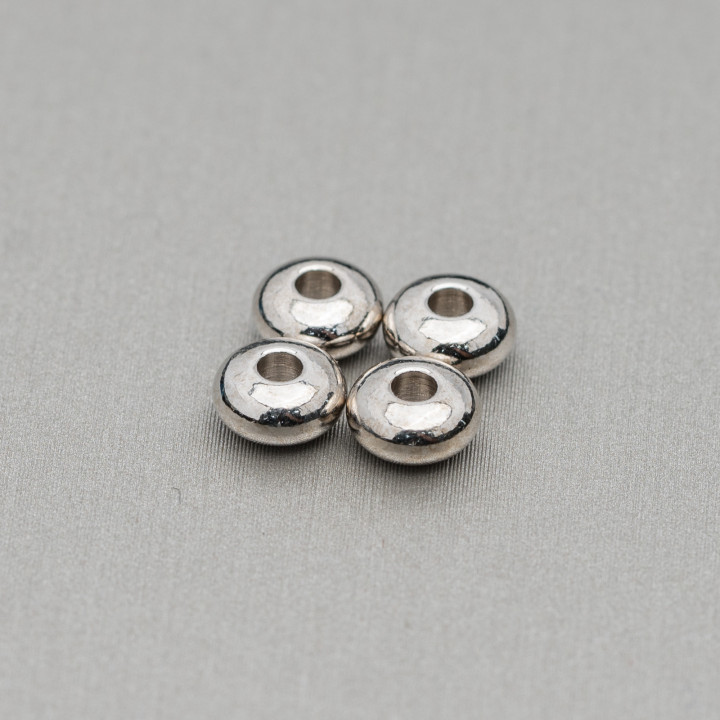 Arandelas Laton Espaciador 7,0x4,5mm 150gr (140pcs) Rodio