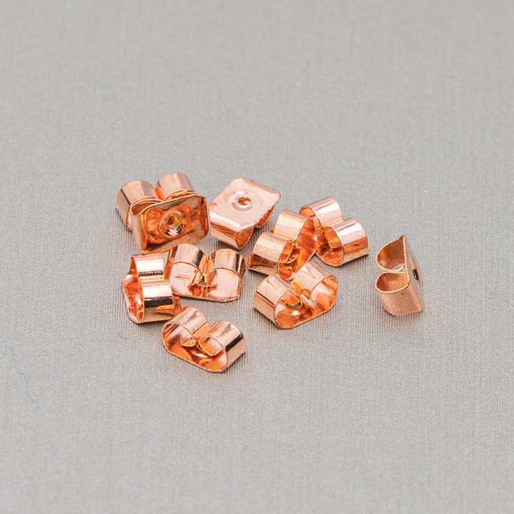 Butterflies Wick for Brass Earrings 120g Rose Gold