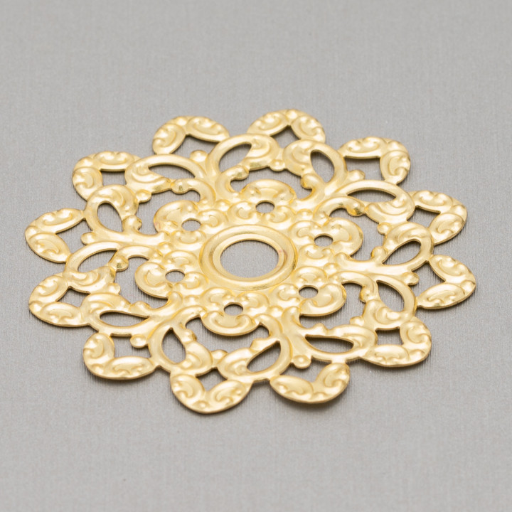 Brass Filigree 20pcs 47mm