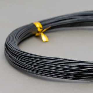 Alambre Aluminio Moldeable Diametro 1,0mm 19mt Negro