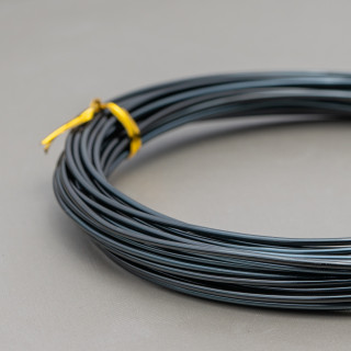 Shapeable Aluminum Wire Diameter 1.5mm 8m Black