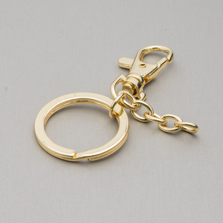 Brass Key Hooks 5pcs Golden