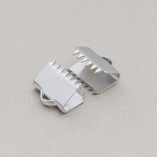 Steel Hook and Loop Fastener for Leather and Rope 10.5mm 170pcs