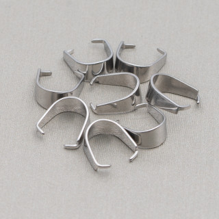 Smooth Steel Pendant Hook 4x9mm 250pcs