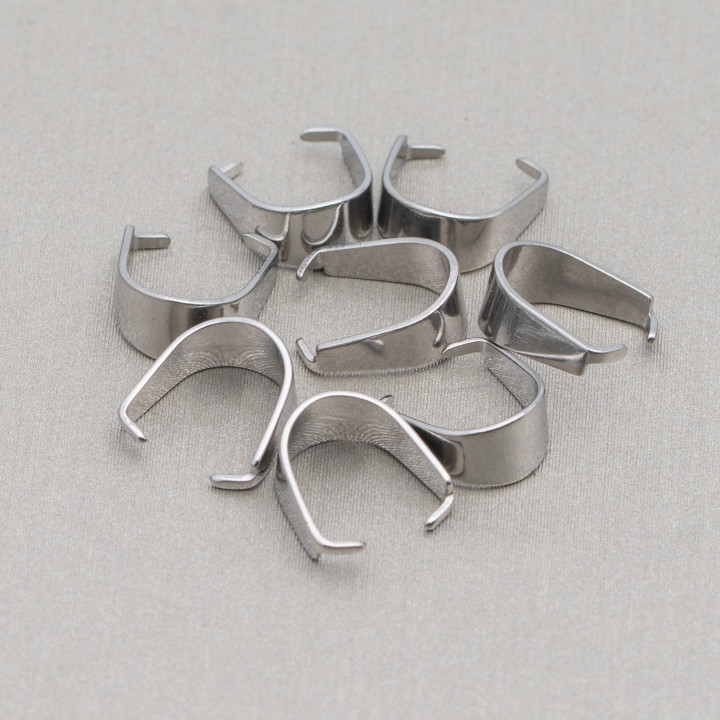 Smooth Steel Pendant Hook 4x9mm 250pcs
