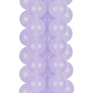Giada Ghiaccio (Icy Jade) Lavanda Tondo Liscio 10mm