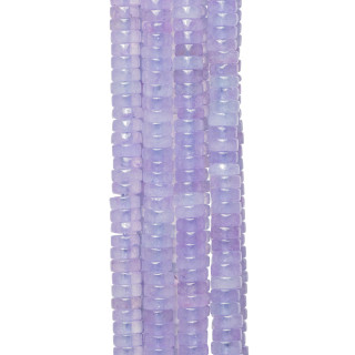 Giada Lavanda Rondelle Tubolare Lisce 4x2mm