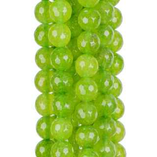 Faceted Peridot Jade 06mm