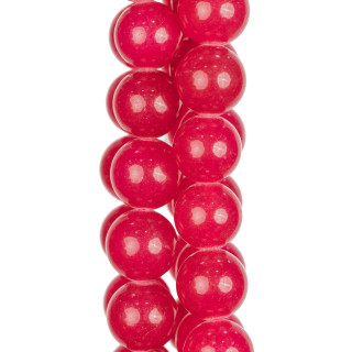 Jade Rubis Lisse Rond Intense 16mm