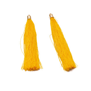 Nappine Con Coppetta Di Ottone 10cm 10pz Dorato Arancio