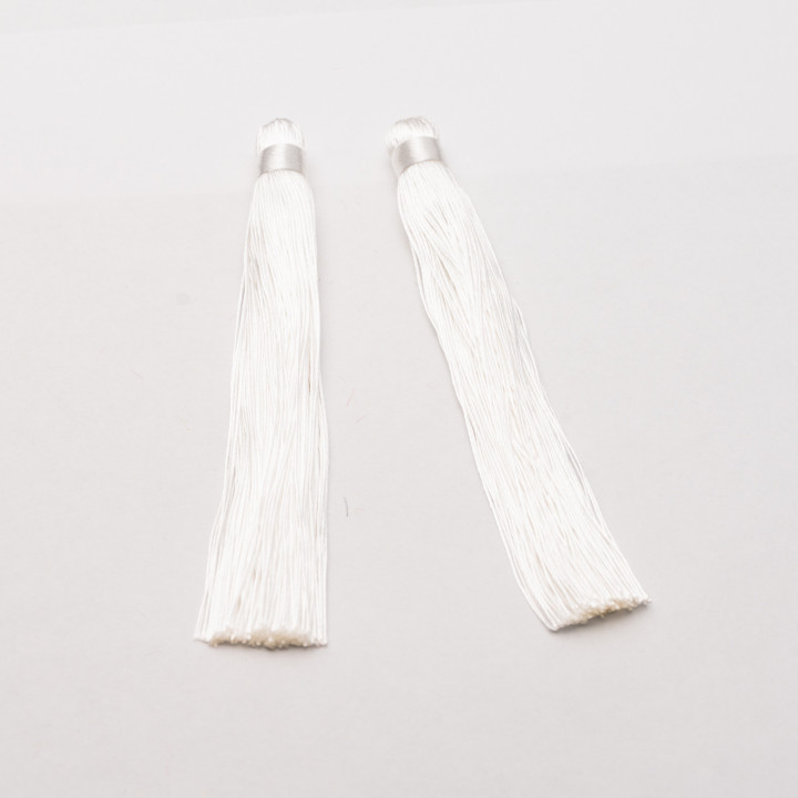 Nappine Di Tessuto 10x120mm 20pz Bianco