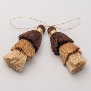 Stoffquasten 75 mm 4 Stück MOD15