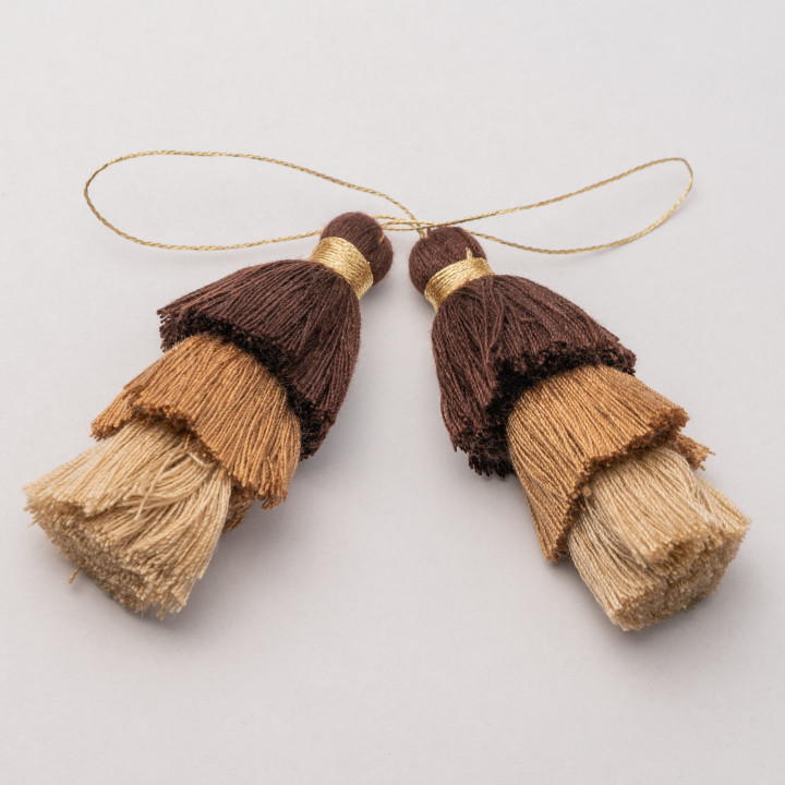 Borlas De Tela 75mm 4uds MOD15