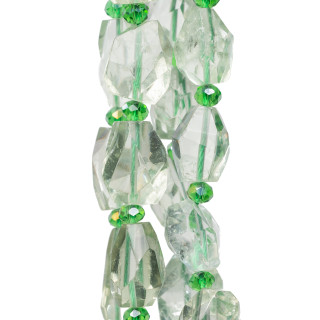 Phantomquarzstein unregelmäßig facettiert 13-18mm