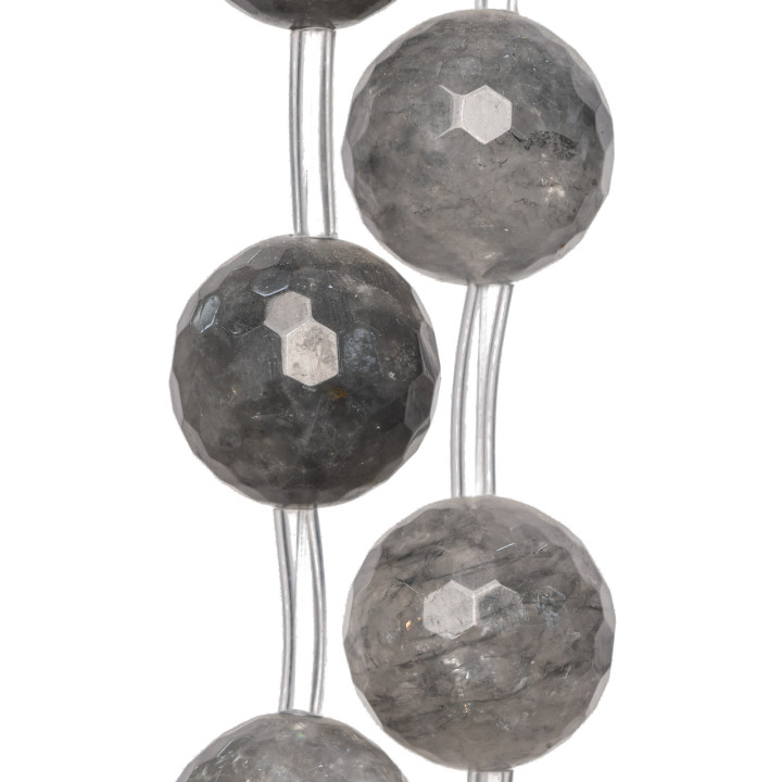 Quartz Gris Facette 25mm 8pcs Premier Choix