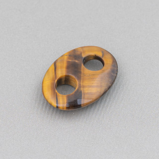 Componente Criollo Malla Marina 18x24mm 4pzas Ojo de Tigre