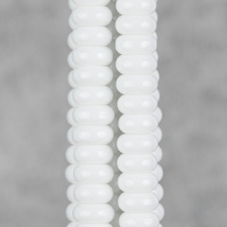 Ágata Blanca Rondelle Lisa 11x05mm