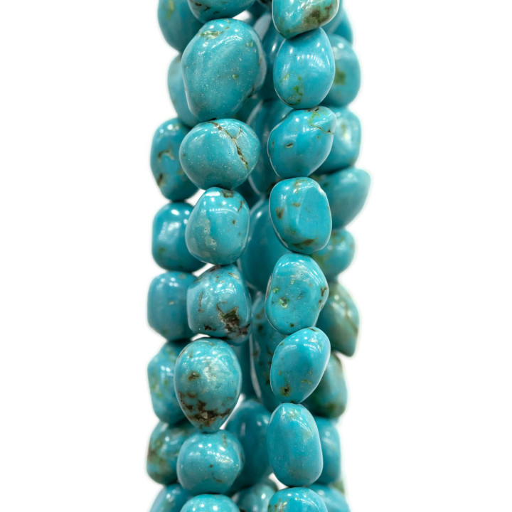 Aulite Turquoise Rock Tumbled 7-10mm