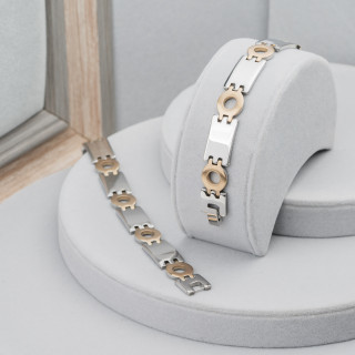 Bracciale Di Acciaio Larghezza 12mm Mod26932