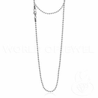 Cadena de bolas de acero de 2,5 mm: elegancia y estilo para tu baño