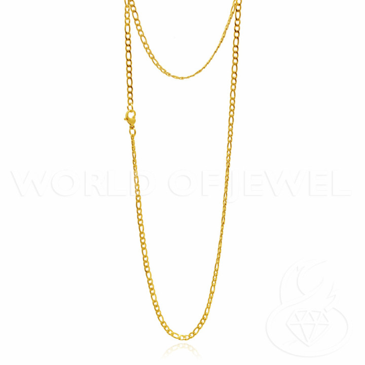 Cadena de Acero Curvada de 3.0mm - Elegancia y Estilo - Compra ahora