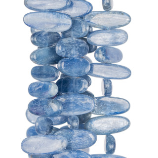 Kyanite plate irrégulière lisse (YSG) 07x20mm