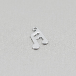 Componente de acero Colgante de nota musical 08x13mm 120pcs