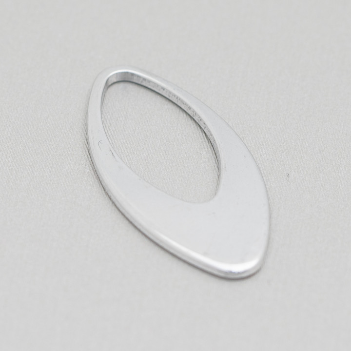 Διάτρητο Οβάλ Ατσάλι Εξάρτημα 17x36mm 40τεμ