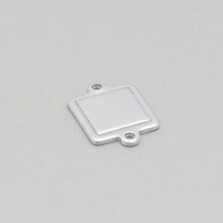 Componente de acero cuadrado 13x18 mm 120 piezas