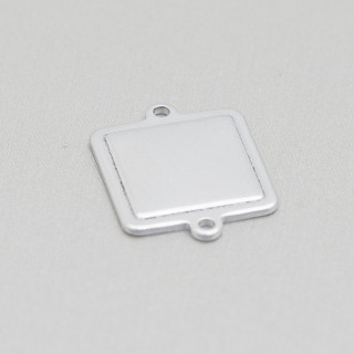 Square Steel Component 17x22mm 70pcs