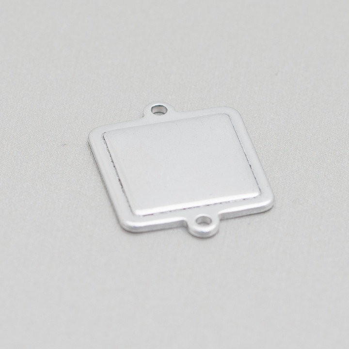 Composant carré en acier 17x22mm 70pcs