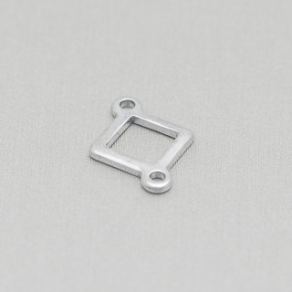 Perforated Square Steel Component 09mm 120pcs