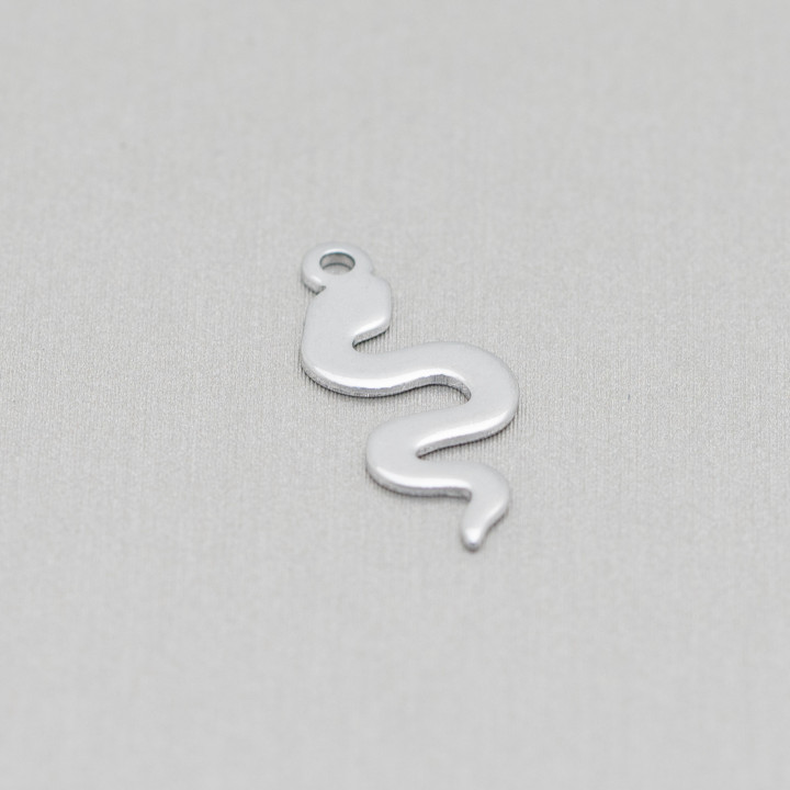 Pendant Snake Steel Component 07x20mm 120pcs