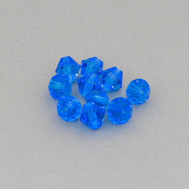 Cristales Swarovski Bicono 06mm Marca Preciosa - 50uds - Indigo