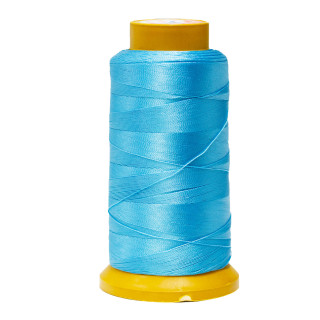 Filo di Nylon Cotone Per Infilatura Di Perle E Pietre A Nodini 100 Metri 1pz Turchese