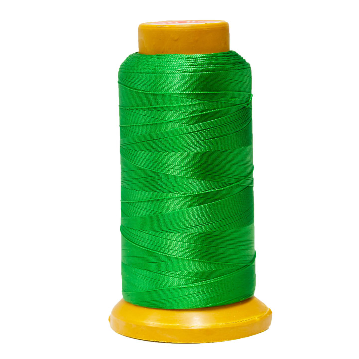 Filo di Nylon Cotone Per Infilatura Di Perle E Pietre A Nodini 100 Metri 1pz Verde