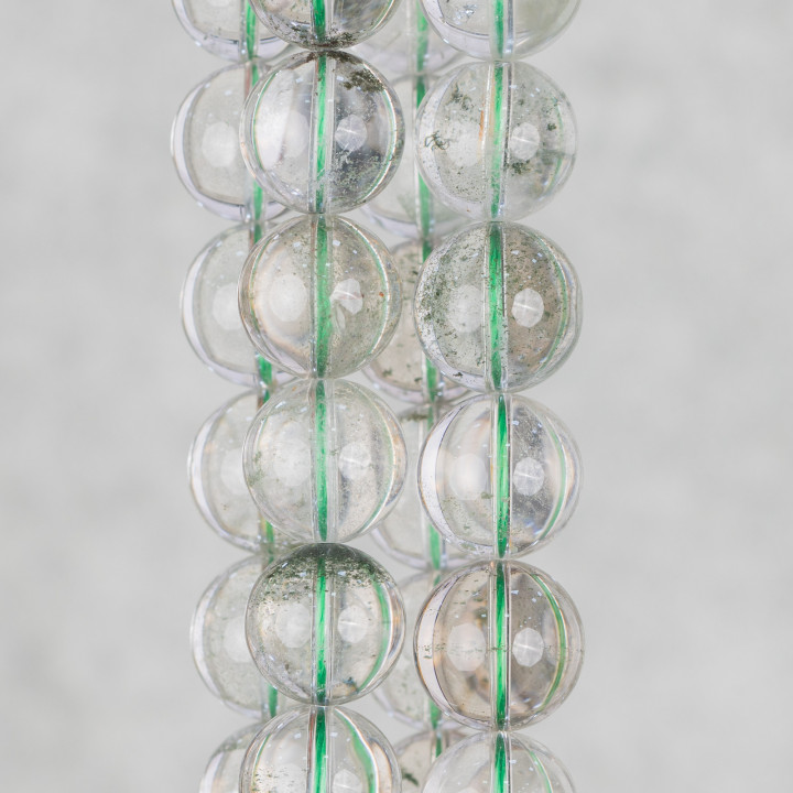 Quarzo Fantasma Tondo Liscio (MQO) 12mm