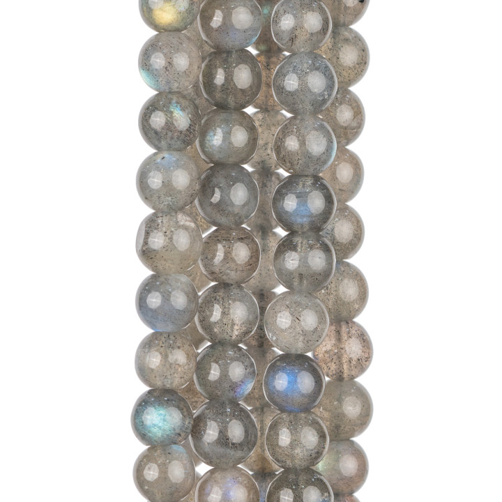First Choice Smooth Round Gray Labradorite (YHG) 05mm