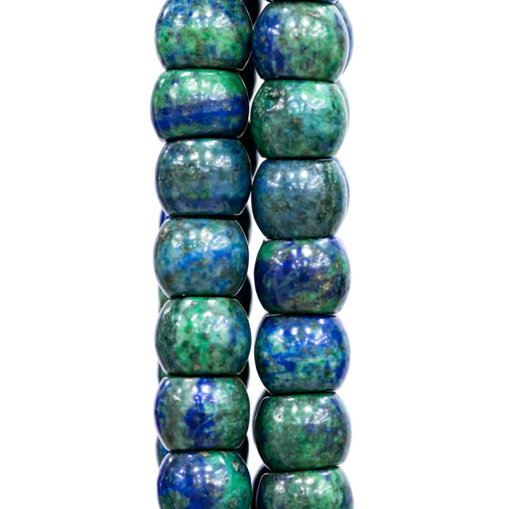 Κάννη Lapis Lazuli Afghanistan (Chrysocolla) 10x09mm