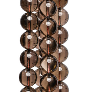 Cuarzo Ahumado Redondo Liso 16mm